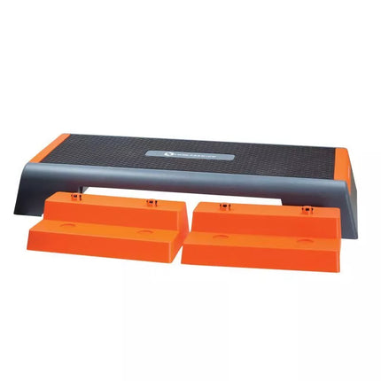 HMS Premium AS007 JUODA/ORANŽINĖ aerobikos laiptelis