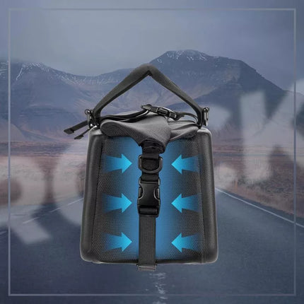 Rockbros 30140090001 dviračio tašė ant bagažinės 11,6 l - juoda