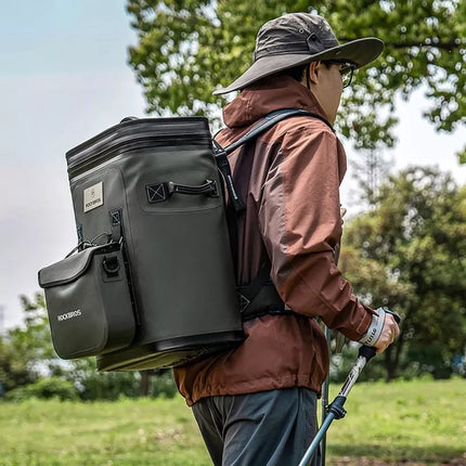 Rockbros termo kuprinė su izoliacija 20 l – žalia