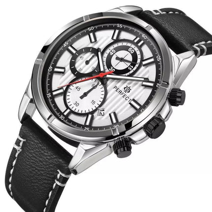 Perfect Chronograph Vyriškas Laikrodis CH03L-02 + Dėžutė