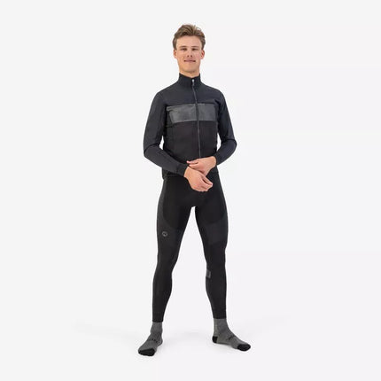 Rogelli ATTQ Winter Jacket Black and Gray 2XL