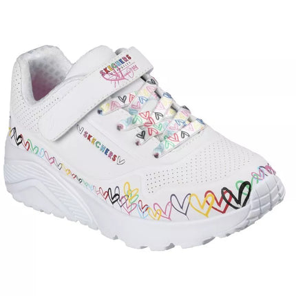 Skechers vaikiški UNO LITE HEART CRAZE sportiniai bateliai 314091L WMLT