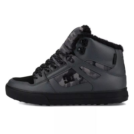 DC batai PURE HIGH TOP WC WNT DC01802021 Tamsiai Pilki