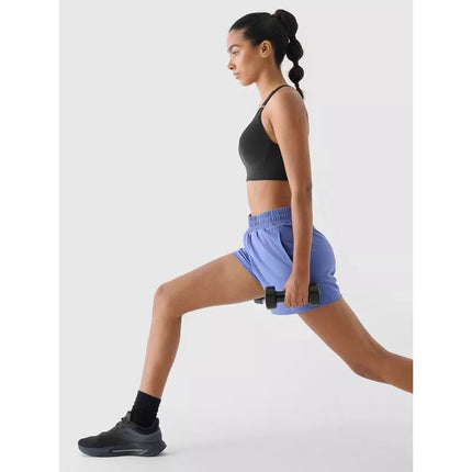 Women's quick-drying training shorts 4F 4FWAW24TFSHF705-31S
