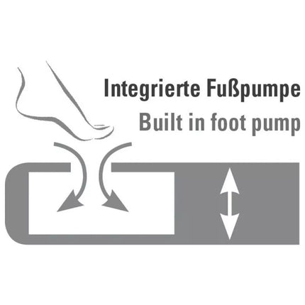 High Peak Teksaso čiužinys 185x47x6,5cm 41003