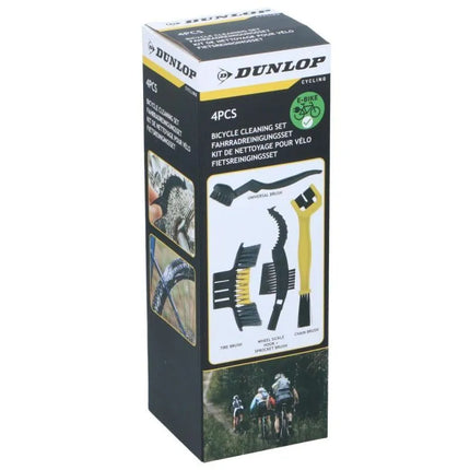 DUNLOP 4 dalių dviračių valymo rinkinys