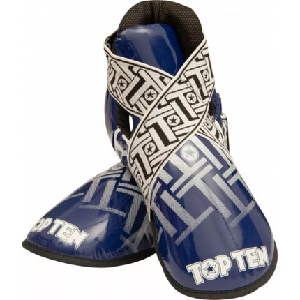 TOP TEN OSTT-PU "SUPERLIGHT PRISM" Foot Protectors (WAKO APPROVED)