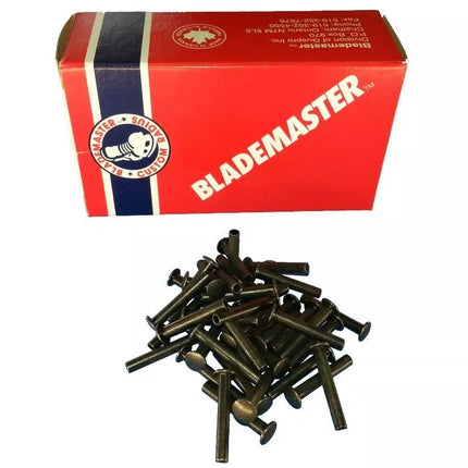Steel rivets for Blademaster skates
