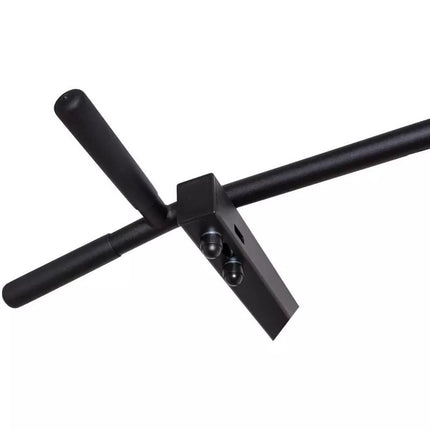 GYMNASTIC WOODEN AND METAL WALL BAR WITH METAL BAR AND ACCESSORIES FOR CHILDREN BENCHK 721B A076