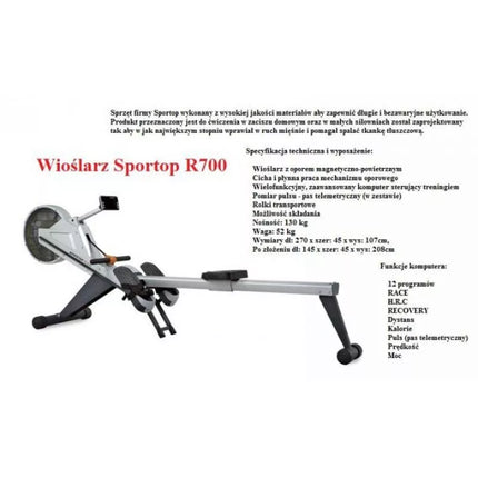 SPORTOP R700 irklavimo treniruoklis
