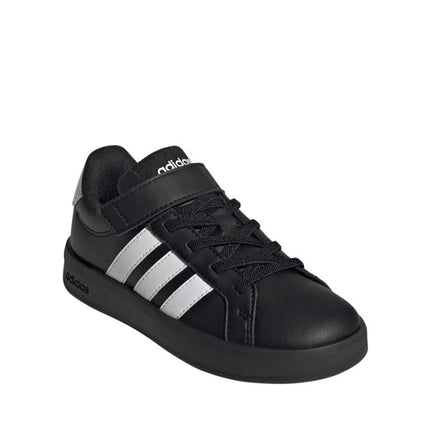 Adidas Grand Court 3.0 vaikiški batai, juodi ir balti KJ4369