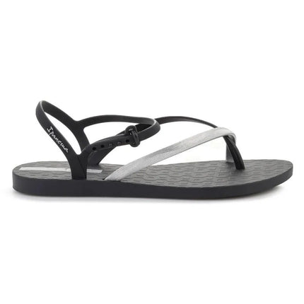 IPANEMA ELEGANT SAND moteriškos basutės, juodos/sidabrinės spalvos, 83782-BN808