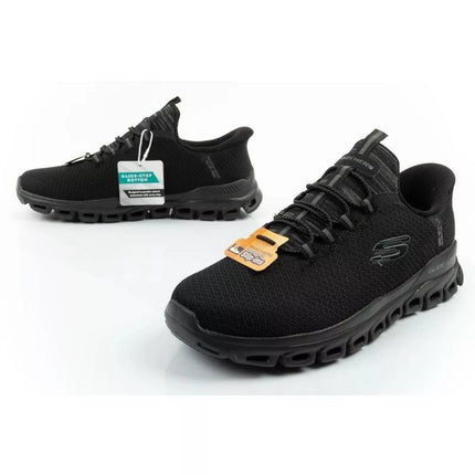 Skechers men's shoes sneakers Glide-Step comfortable lightweight Slip-Ins black