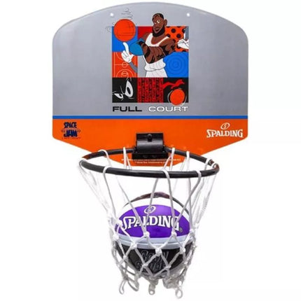 Spalding Space Jam Tune Squad Mini Krepsinio Kamuolio Lenta Pilka ir Oranžinė 79007Z