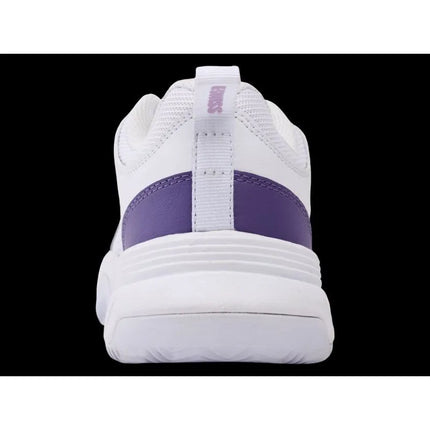 K-Swiss COURT EXPRESS 2 balti/violetinės miglos/neoninės levandos spalvos laisvalaikio bateliai (94428-151-M)