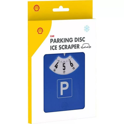 PARKING DISC SCRAPER 2IN1 KORPUSAS