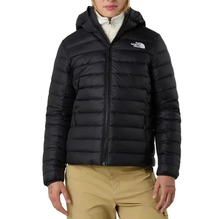The North Face W moteriška pūkinė striukė su gobtuvu NF0A8D3EJK31 juoda L