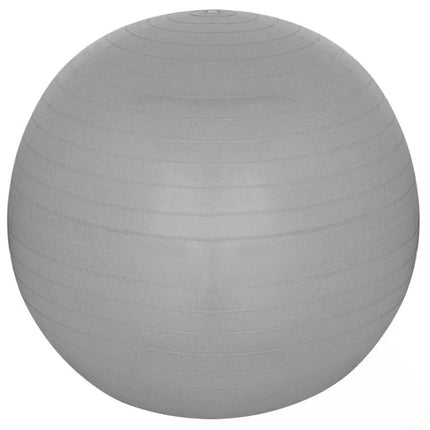 55 cm nesprogstantis sporto kamuolys, pilkas