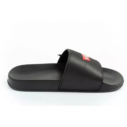 Levi's moteriškos sportinės šlepetės patogios madingos juodos