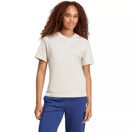 adidas Essentials Marškinėliai su mažu logotipu, medvilniniai W JI6079