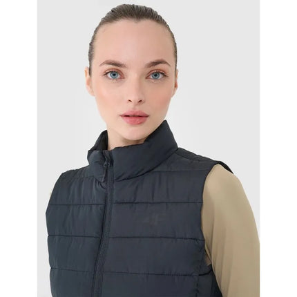 Women's down vest with synthetic filling 4F 4FWSS25TVJAF181-20S
