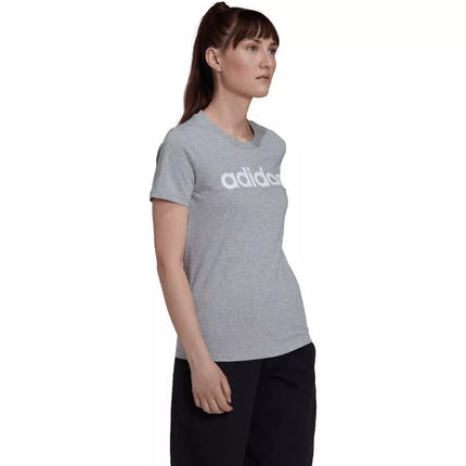 adidas Laisvalaikio Essentials Slim Logotipo Marškinėliai W HL2053