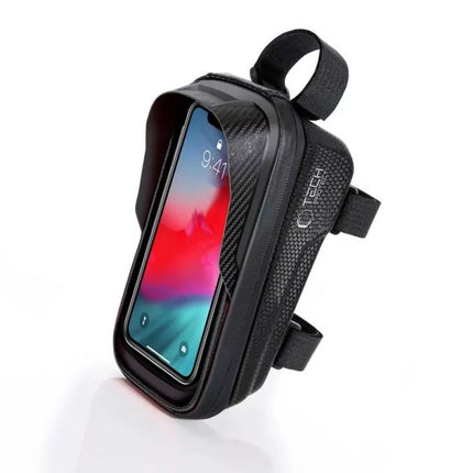 Tech-Protect V2 Vairaračio krepšys su skyriumi telefonui 1l - Juodas