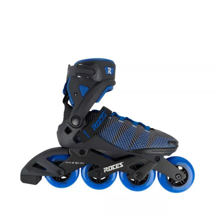 Roces Revo 90 roller skates black and blue 400906 00002