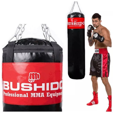 Punching bag - 130 Red - 130 cm / 30 kg