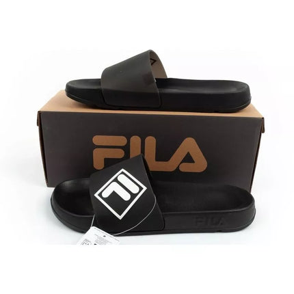 Fila men's sports slippers Morro comfortable fashionable black