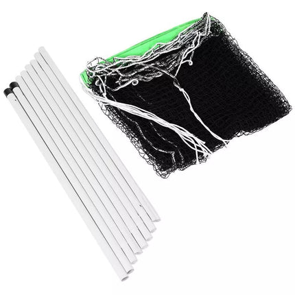 BADMINTON VOLLEYBALL NET POSTS SET 609x220CM