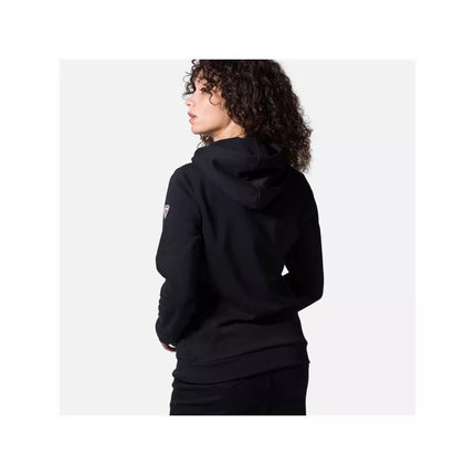 ROSSIGNOL W Logo Sweat Hood Fl black