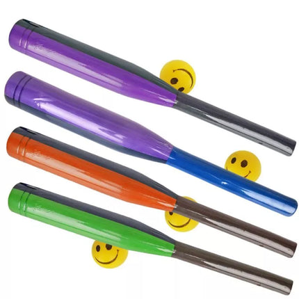 Foam baseball bat with ball