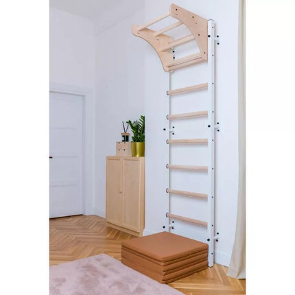 Sulankstomas gimnastikos čiužinys, rudas, 180 cm, BENCHK