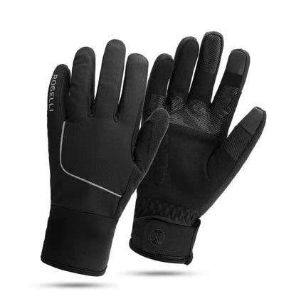 Rogelli ESSENTIAL winter gloves black M