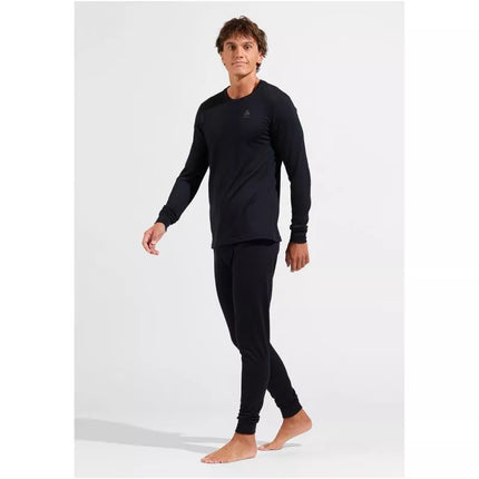 Odlo BL TOP crew neck l/s MERINO 200 men's t-shirt size M Black