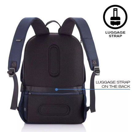 XD DESIGN ANTI-THEFT BACKPACK BOBBY SOFT NAVY BLUE P/N: P705.795