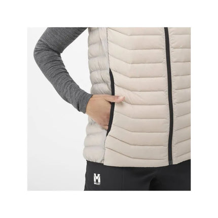 MILLET W Kamet Light Down Vest beige