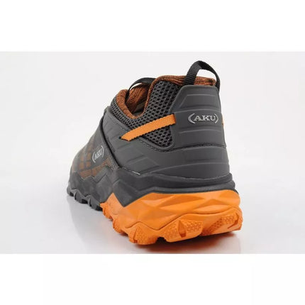 Flyrock Vibram Vyriški patvarūs pilkai oranžiniai trekingo sportiniai batai