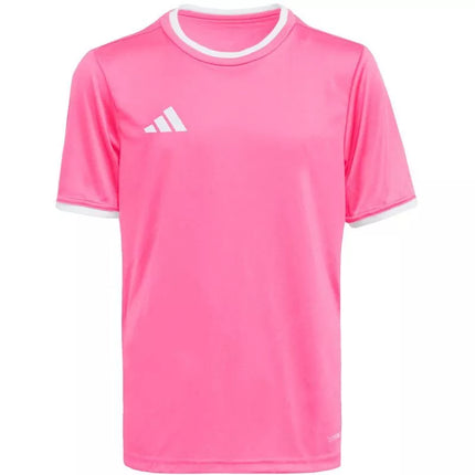 adidas Entrada 26 Jersey vaikiški marškinėliai rožiniai KE9846
