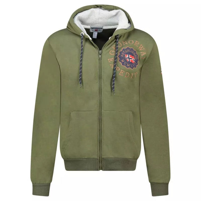 Geographical Norway Geganto DB 100 M džemperis WZ3028H/GN-Kaki