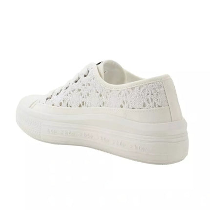 Lee Cooper women's sports shoes sneakers white platform lace