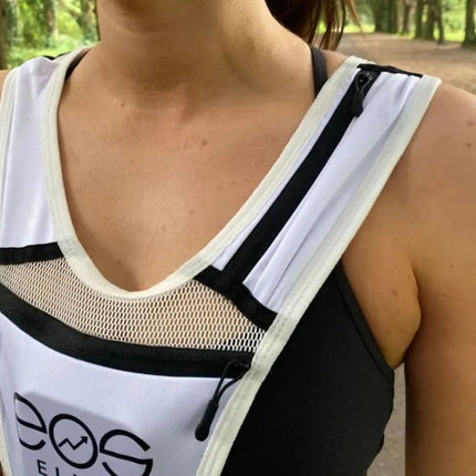 EOS ELITE 2.0 ypač lengva bėgimo liemenė, balta