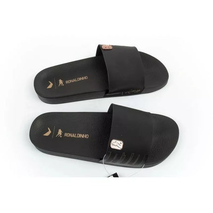 Vyriškos sportinės šlepetės Rider R10 Slide, patogios, juodos