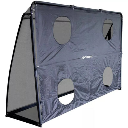 FOOTBALL GOAL WITH NET AND SHOOTING TARGET 240x160x80CM ENERO PRO