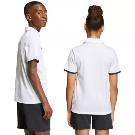 adidas Entrada 26 Polo T-shirt for kids white JZ6624