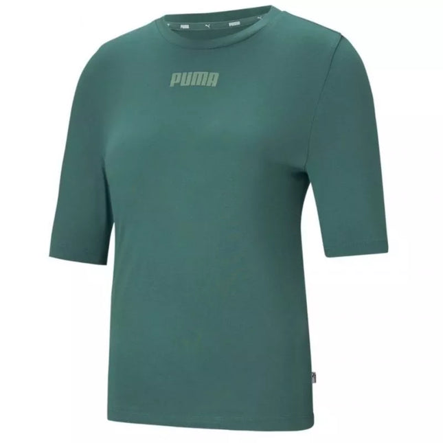 Puma Modern Basics Moteriški Marškinėliai Cloud W 585929 45
