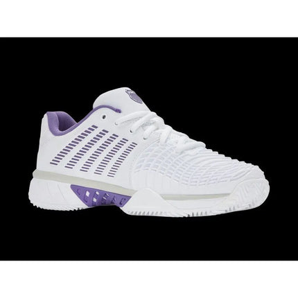K-Swiss EXPRESS LIGHT 3 HB WHITE/PURPLE HAZE/LUNAR ROCK-M sportbačiai (98563-160-M)