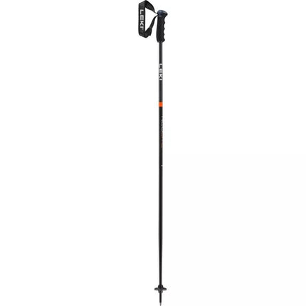 LEKI Neolite AIRFOIL slidžių lazdelės 135 cm Antracito Aliuminio