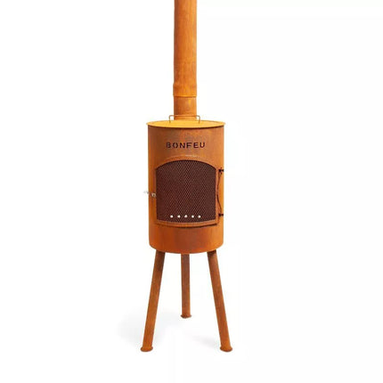 Bongiano SP rūdžių spalvos sodo židinys 3001R